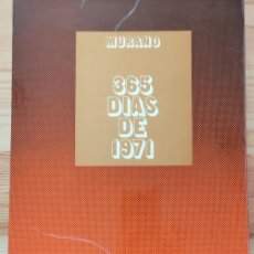 Libros de segunda mano: ANUARIO 1971 - MURANO 365 DÍAS DE 1971 - DIFUSORA INTERNACIONAL - CON ESTUCHE Y DISCO SINGLE