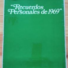 Libros de segunda mano: ANUARIO 1969 - RECUERDOS PERSONALES DE 1969 - DIFUSORA CULTURAL - CON ESTUCHE Y DISCO