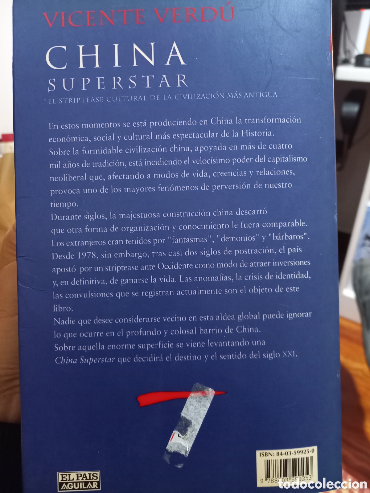 Libros de segunda mano: China superstar. Vicente Verde. - Foto 2