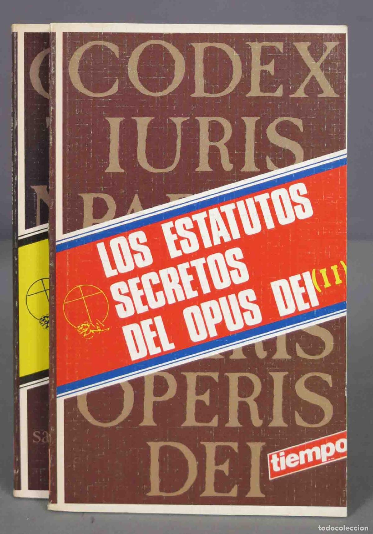 Libros de segunda mano: Los estatutos secretos del Opus Dei. 2 TOMOS - Foto 1