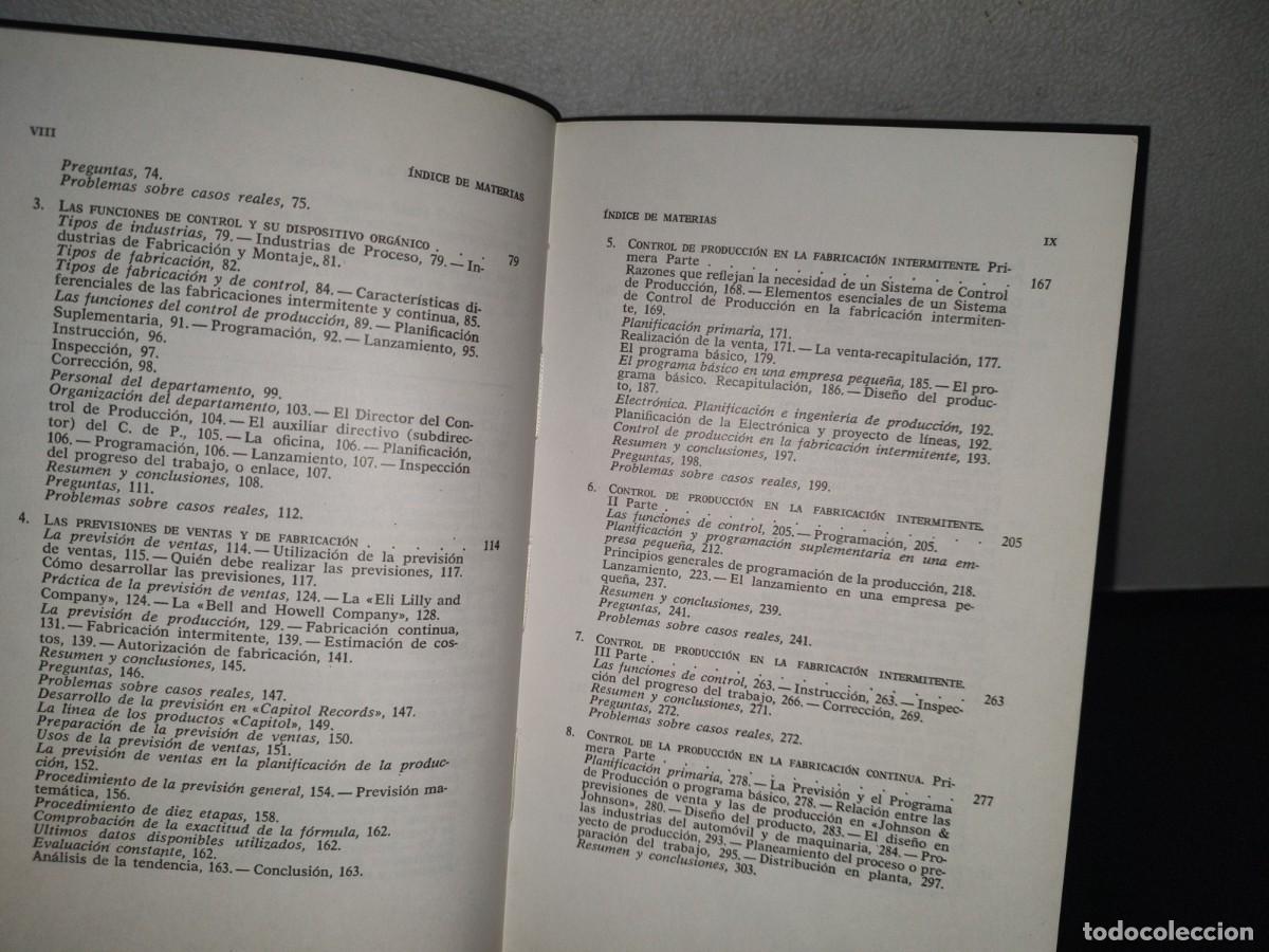 Libros de segunda mano: 83- CONTROL DE PRODUCCI&Oacute;N - WILLIAM VORIS - EDITORIAL HISPANO EUROPEA - Foto 8