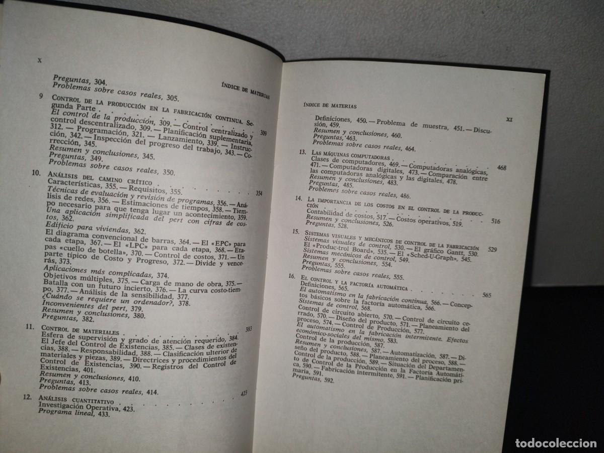 Libros de segunda mano: 83- CONTROL DE PRODUCCI&Oacute;N - WILLIAM VORIS - EDITORIAL HISPANO EUROPEA - Foto 9