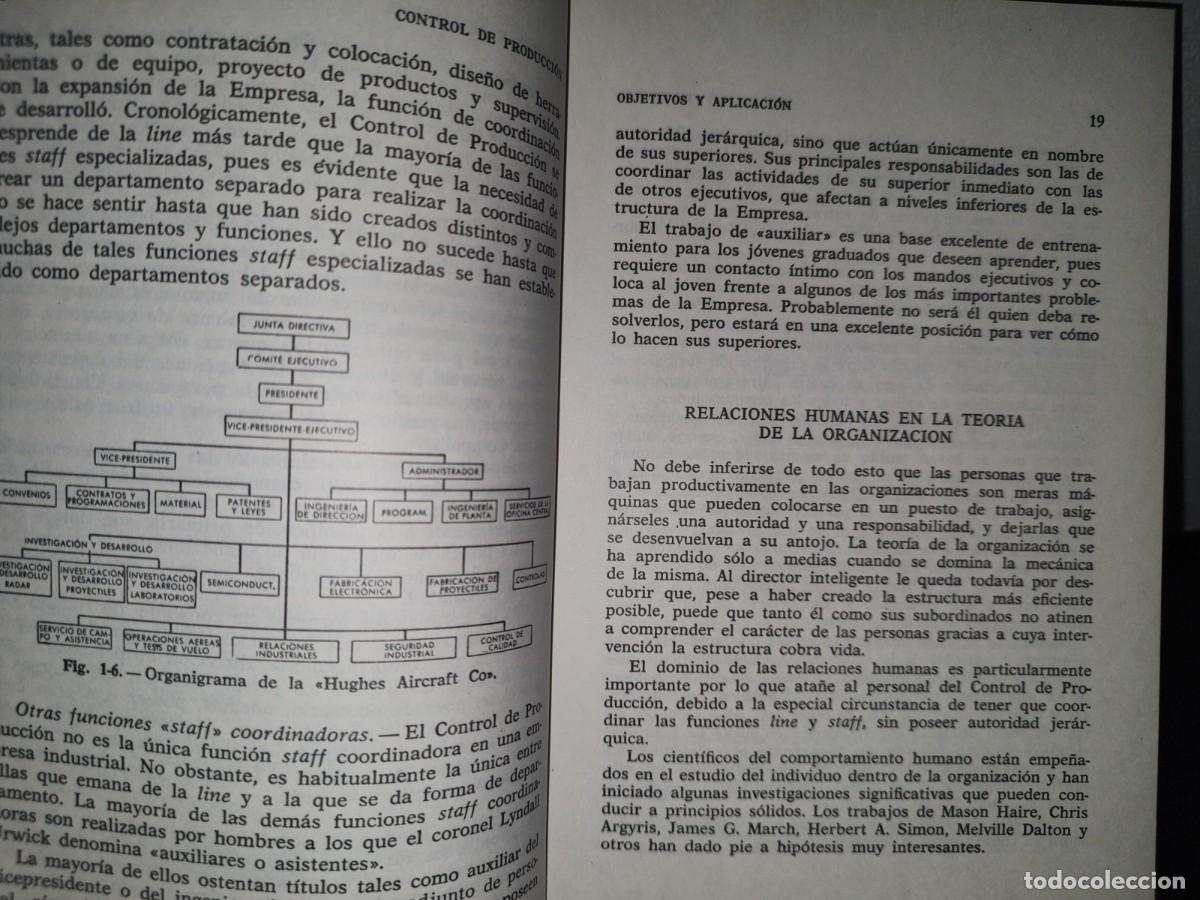Libros de segunda mano: 83- CONTROL DE PRODUCCI&Oacute;N - WILLIAM VORIS - EDITORIAL HISPANO EUROPEA - Foto 10