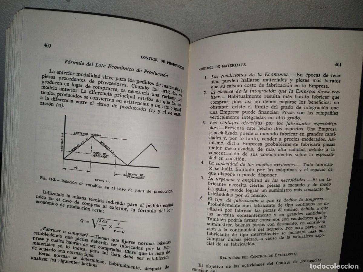 Libros de segunda mano: 83- CONTROL DE PRODUCCI&Oacute;N - WILLIAM VORIS - EDITORIAL HISPANO EUROPEA - Foto 11