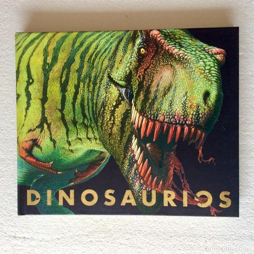Libros de segunda mano: Dinosaurios Libro interactivo infantil, Montena - Foto 1