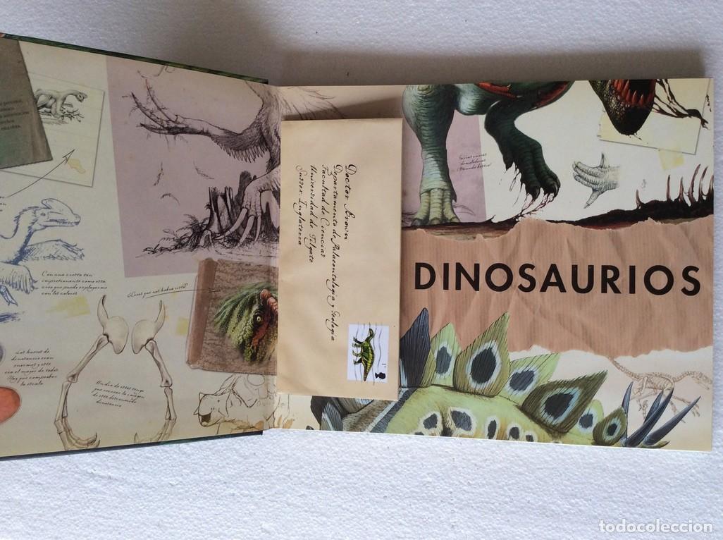 Libros de segunda mano: Dinosaurios Libro interactivo infantil, Montena - Foto 3