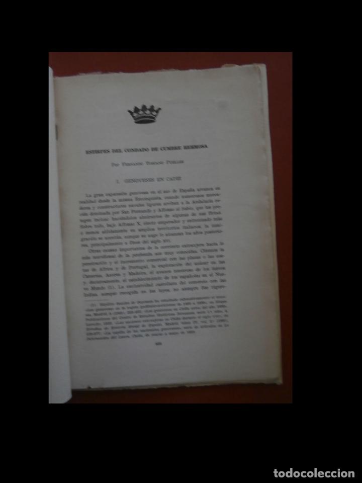 Libri di seconda mano: Estirpes del Condado de Cumbre Hermosa. Genoveses en Cadiz. Fernando Toscano Puelles
