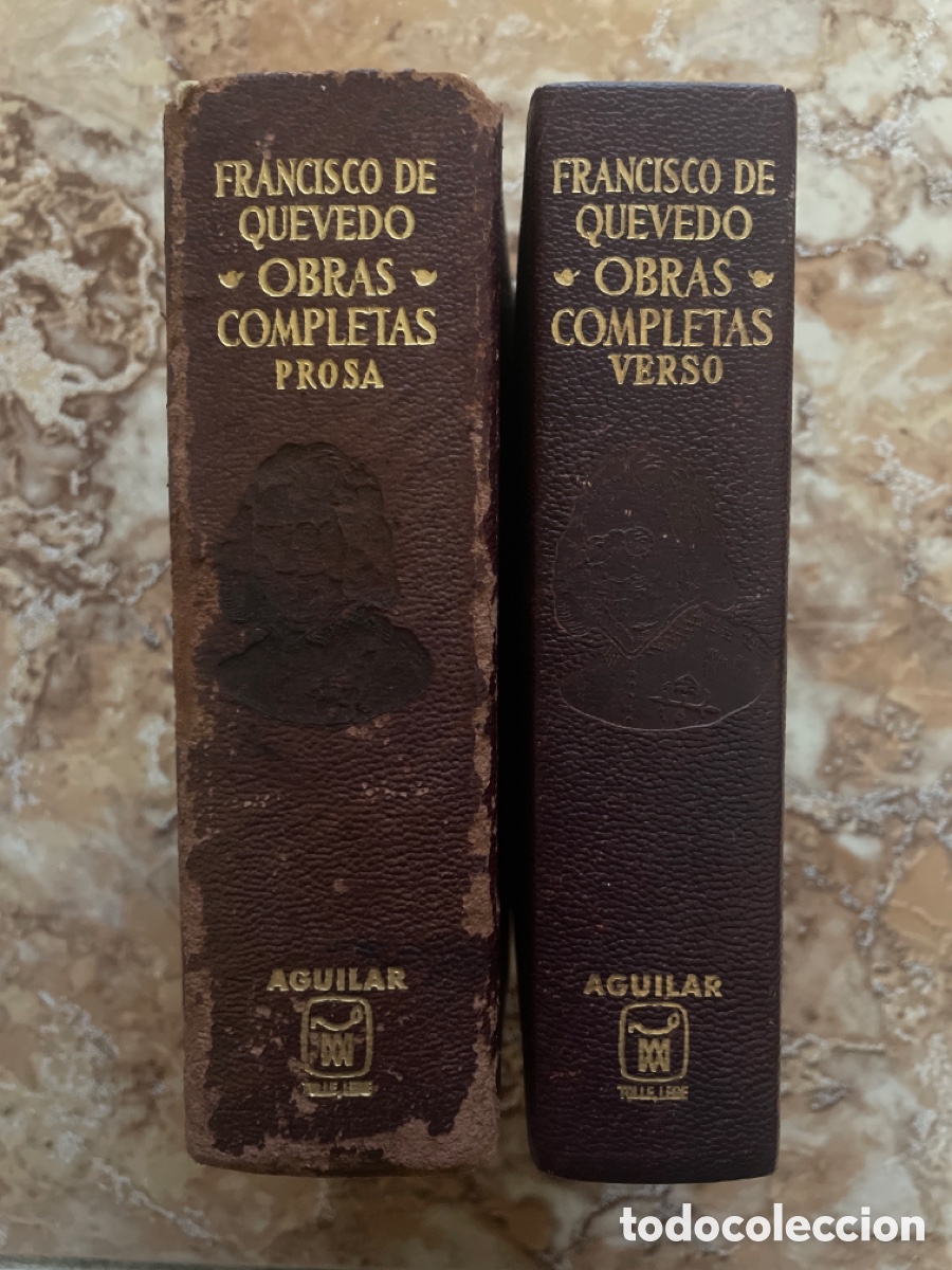 Libros de segunda mano: Obras completas (tomo I y II), de Francisco de Quevedo. - Foto 1