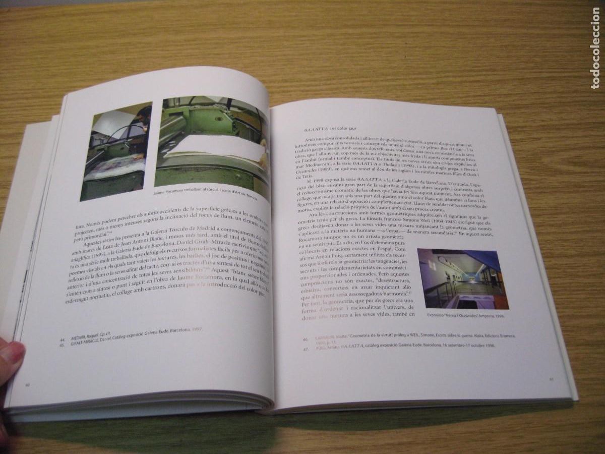 Libros de segunda mano: JAUME ROCAMORA. CALIDA CONSTRUCCIO 1966-2006. DIPUTACIO DE TARRAGONA 2007 - Foto 9