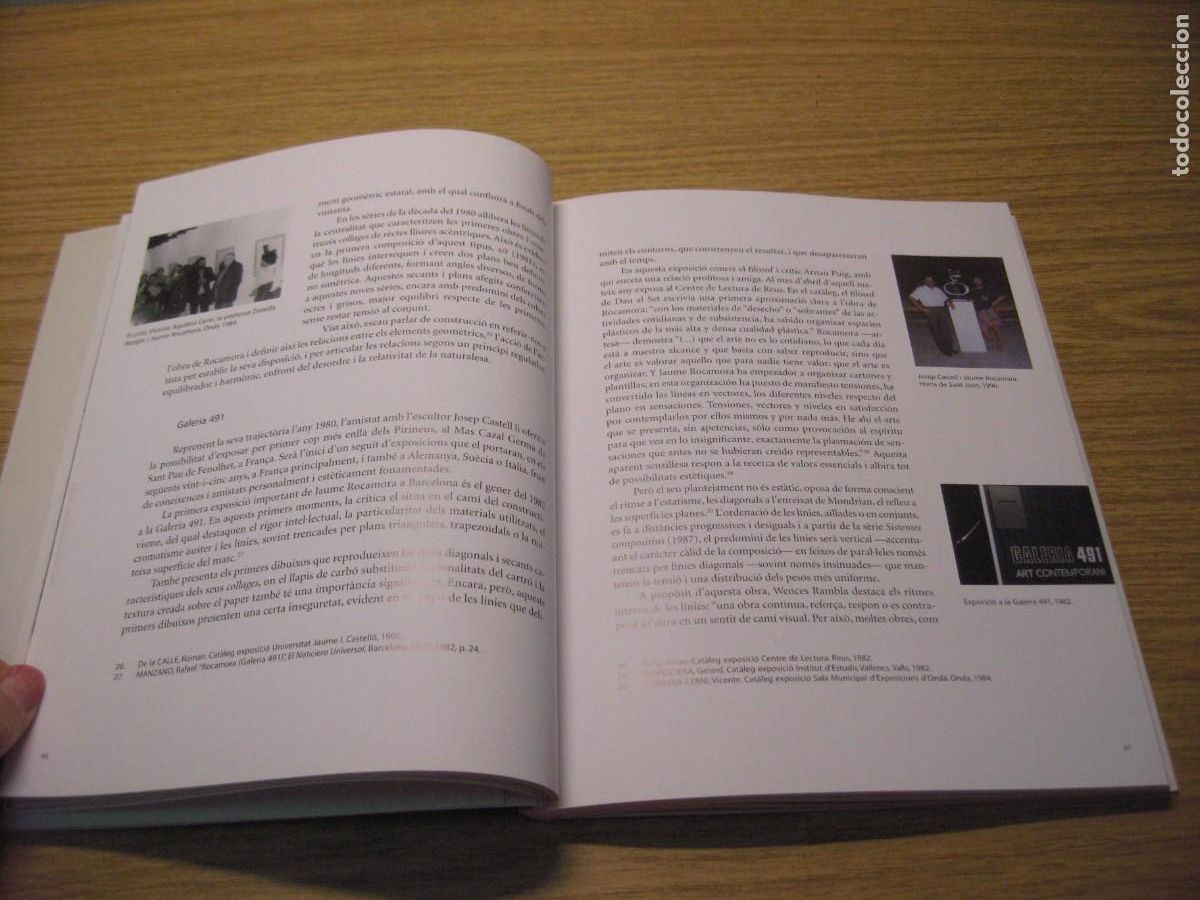 Libros de segunda mano: JAUME ROCAMORA. CALIDA CONSTRUCCIO 1966-2006. DIPUTACIO DE TARRAGONA 2007 - Foto 10