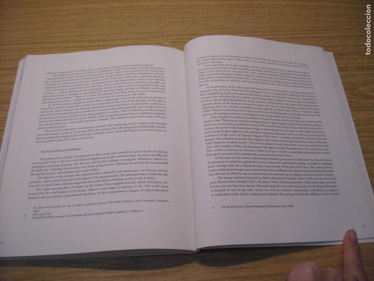 Libros de segunda mano: JAUME ROCAMORA. CALIDA CONSTRUCCIO 1966-2006. DIPUTACIO DE TARRAGONA 2007 - Foto 14