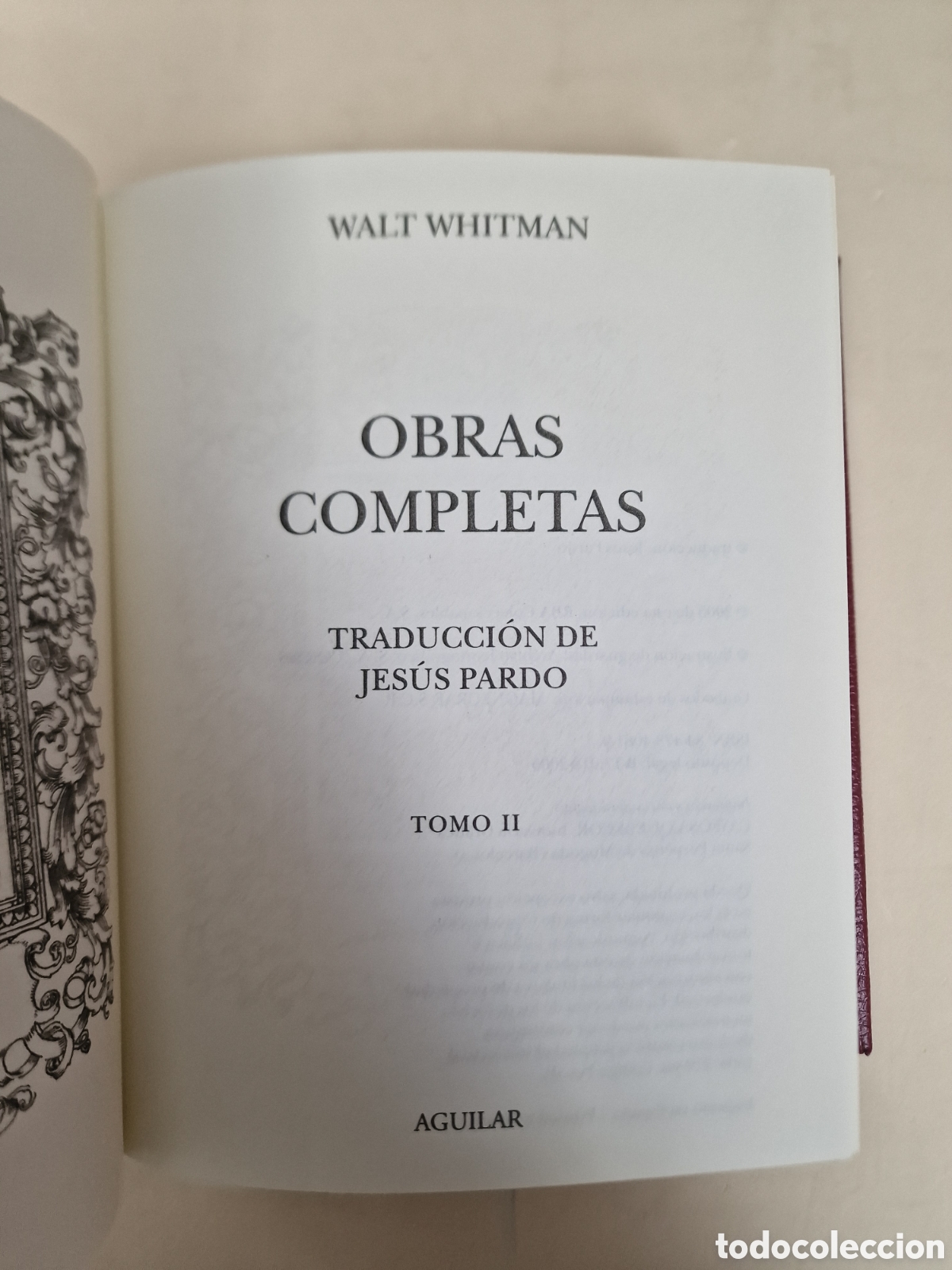 Libros de segunda mano: Whitman, Obras Completas II - Foto 2