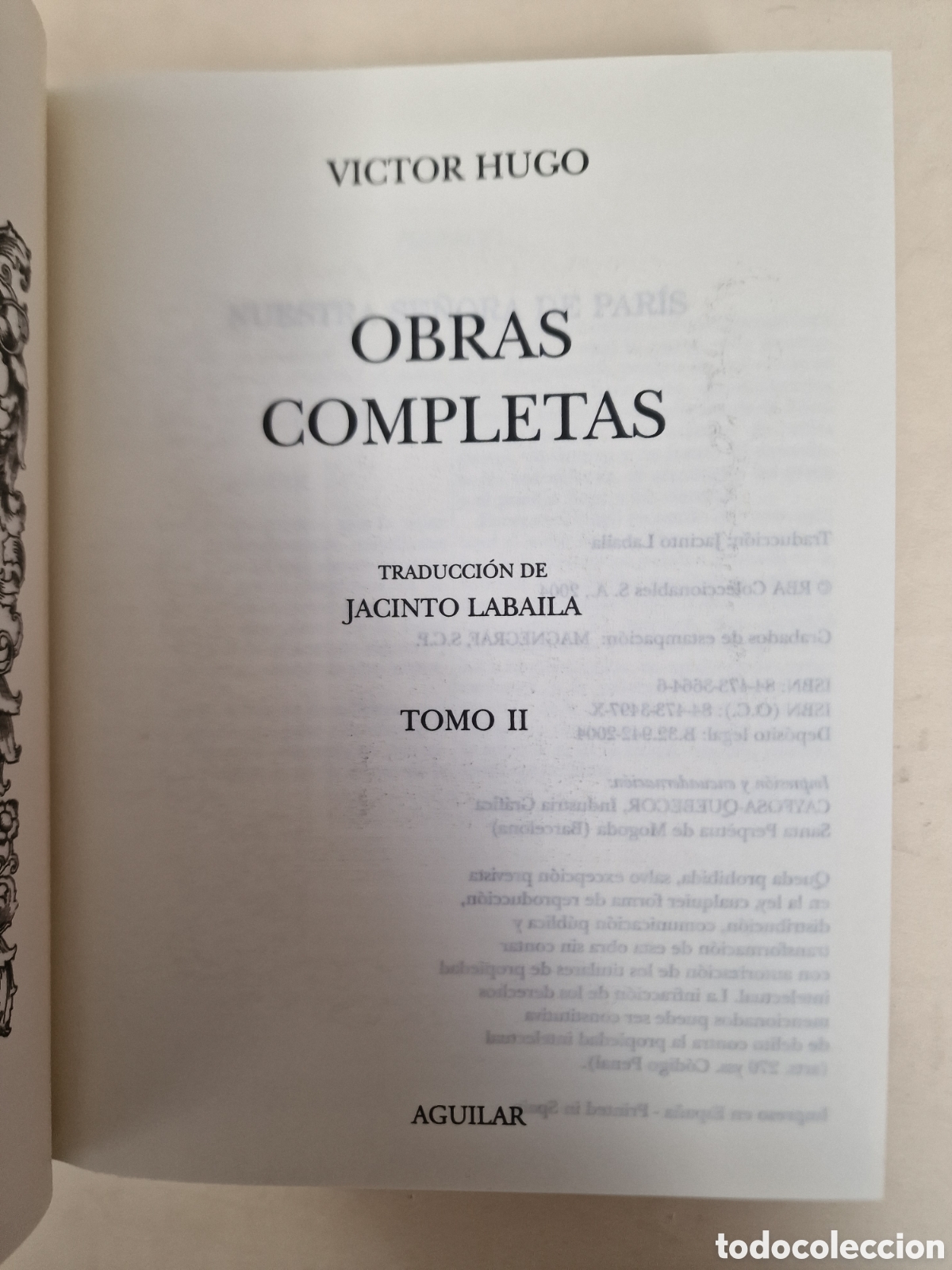 Libros de segunda mano: Hugo, Obras Completas II - Foto 5