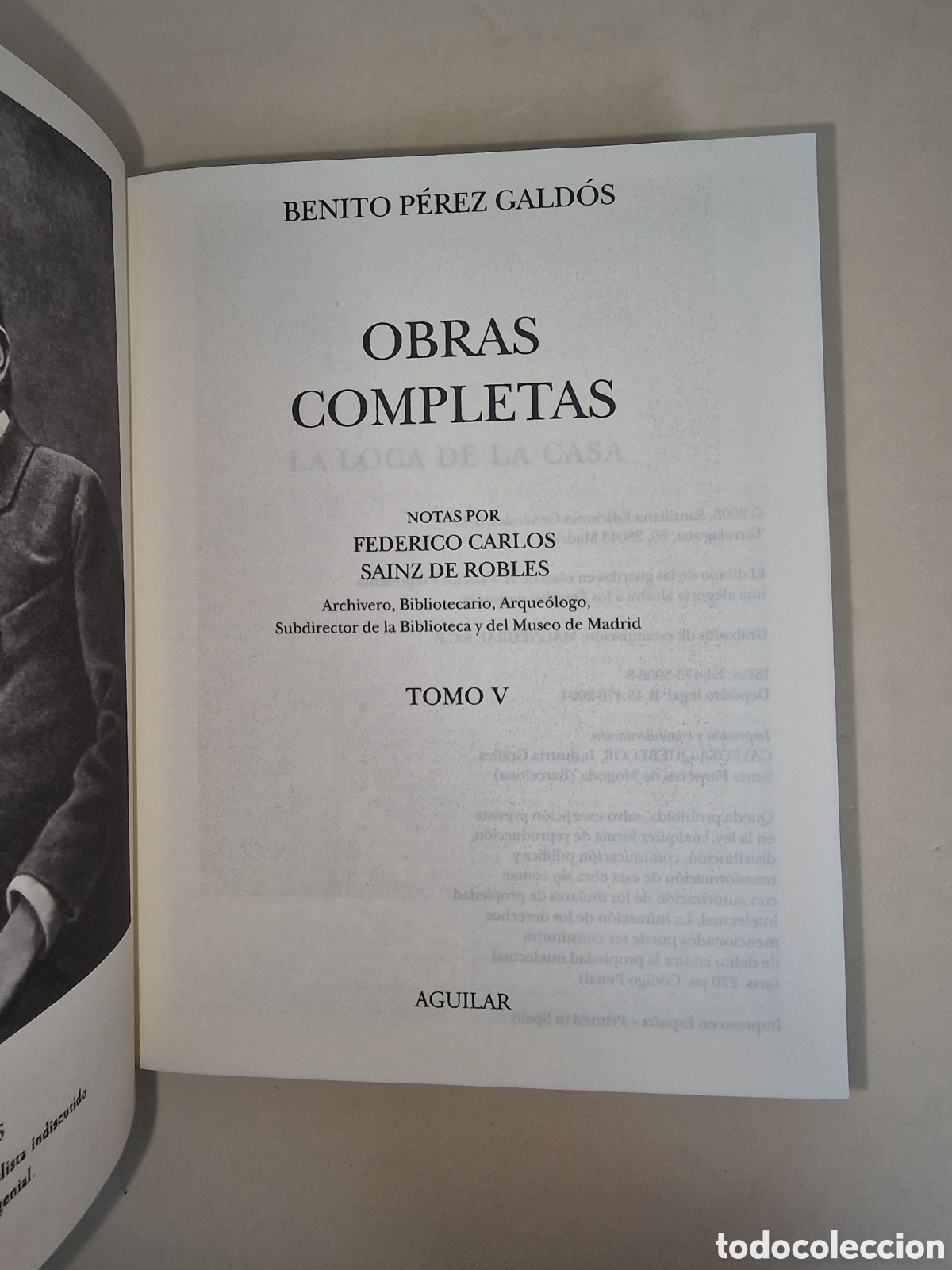Libros de segunda mano: P&eacute;rez Galdos, Obras Completas - Foto 6
