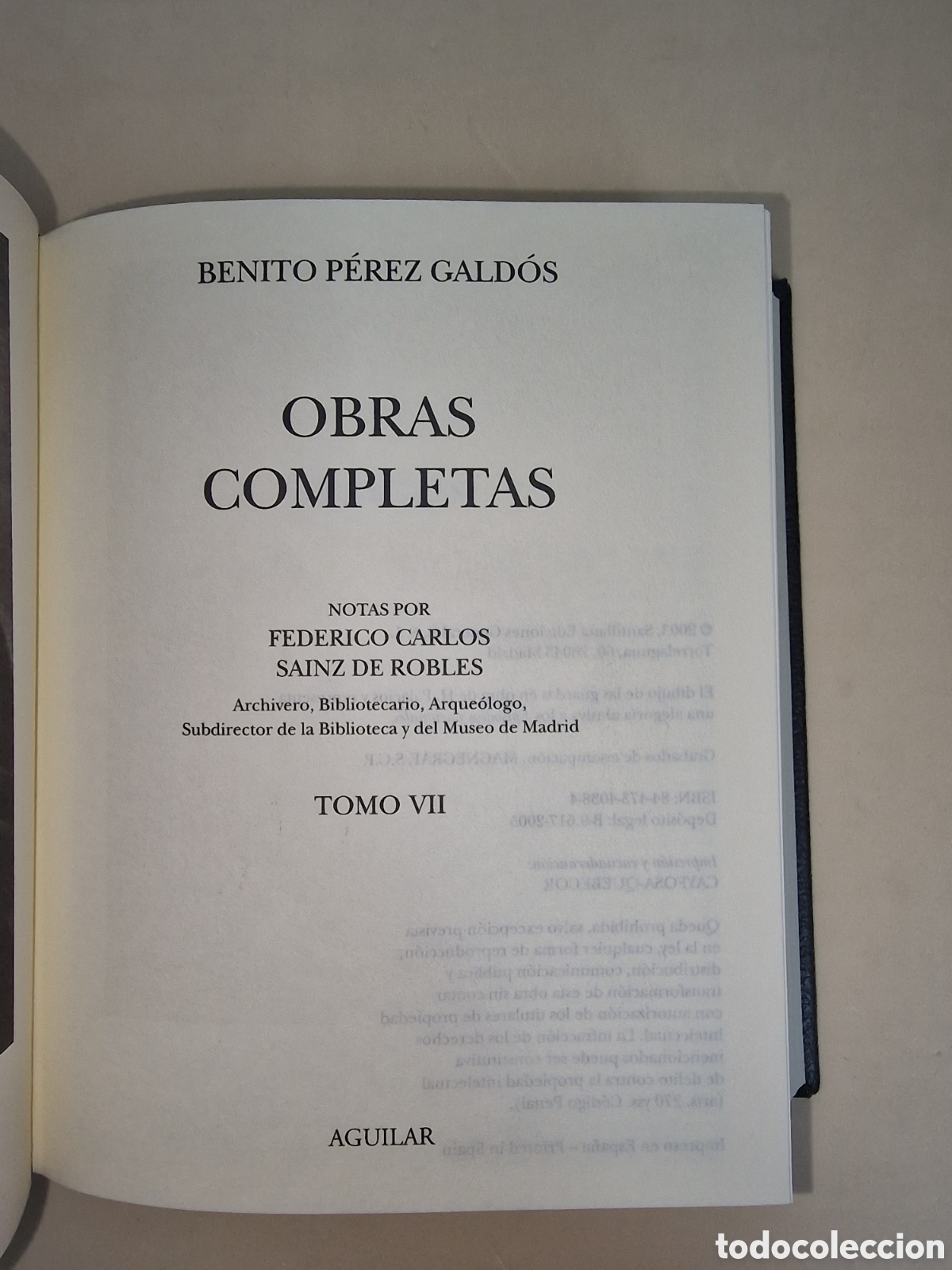 Libros de segunda mano: P&eacute;rez Galdos, Obras Completas - Foto 11