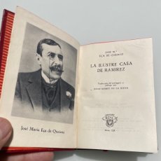 Libros de segunda mano: LA ILUSTRE CASA DE RAMÍREZ. JOSÉ Mª EÇA QUEIROZ. AGUILAR CRISOL 328. 2 EDICIÓN 1960