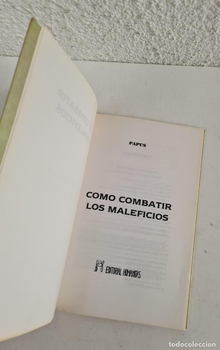 Libros de segunda mano: C&oacute;mo Combatir los Maleficios - Papus (Dr. Encausse) - Magia Hermetismo - Foto 9