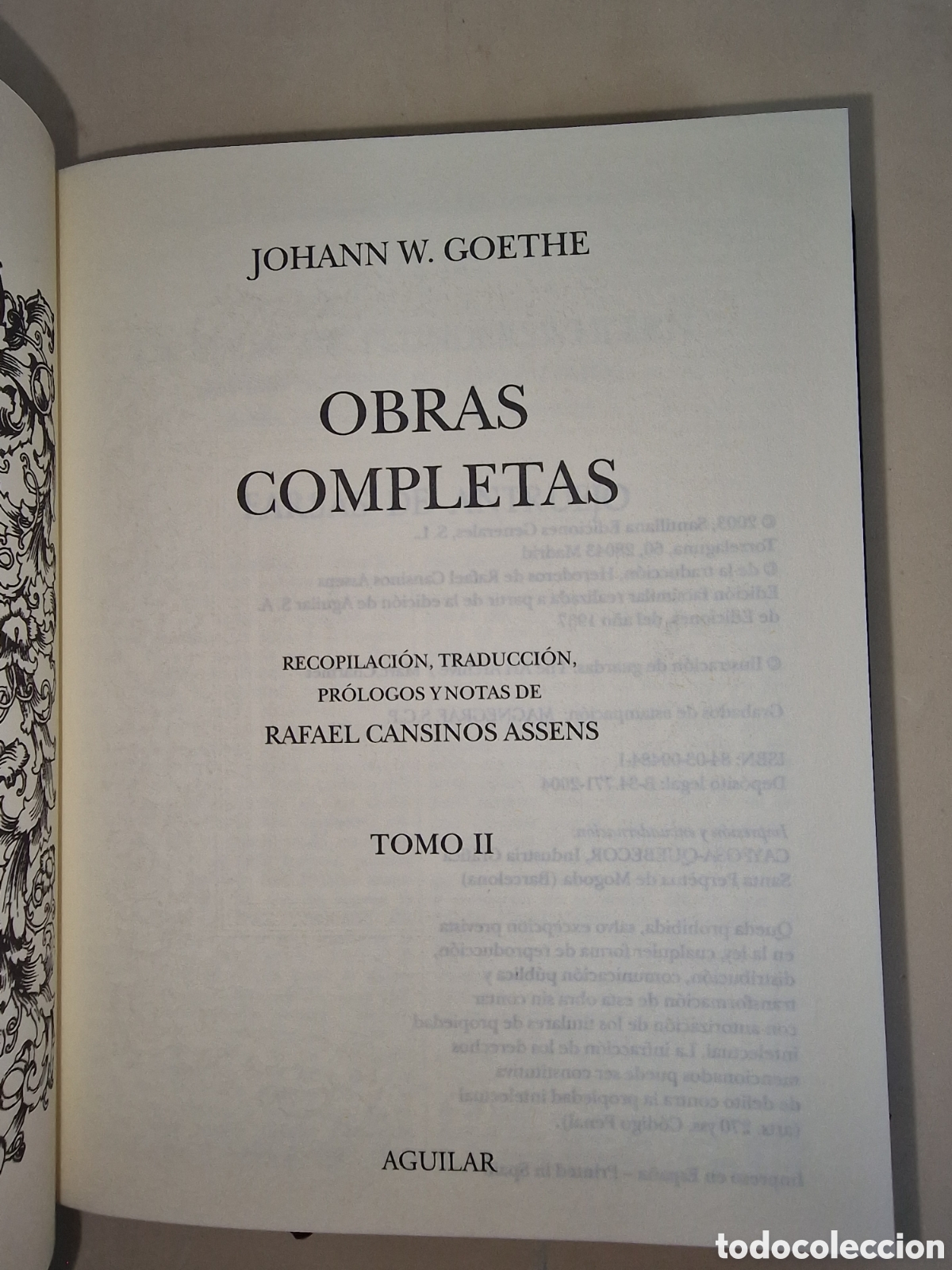 Libros de segunda mano: Goethe, Obras Completas II - Foto 2