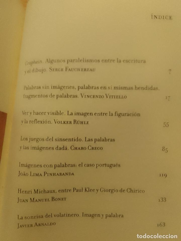 Libros de segunda mano: VV.AA.: Imagen y palabra (C&iacute;rculo de Bellas Artes. 2008) - Foto 3