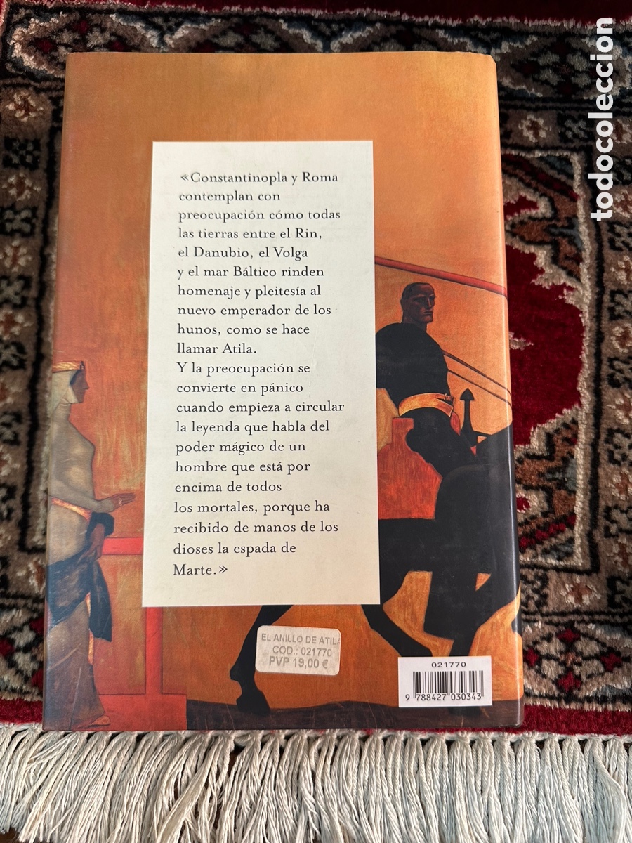 Libros de segunda mano: El anillo de Atila Albert Salvad&oacute; - Foto 3