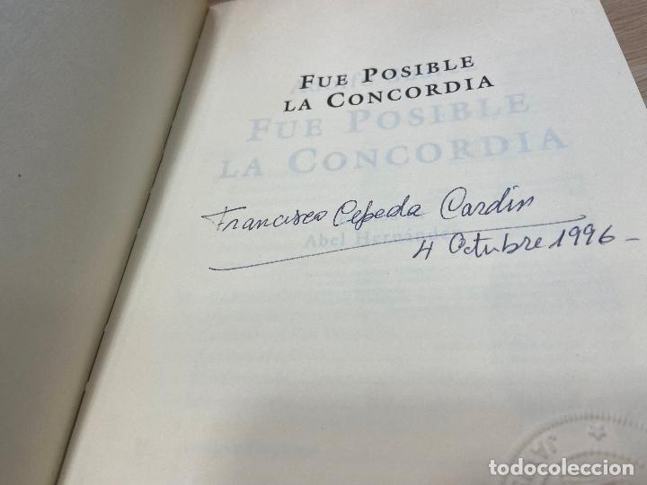 Libros de segunda mano: FUE POSIBLE LA CONCORDIA - ADOLFO SU&Aacute;REZ / ESPASA / 1996 - Foto 3