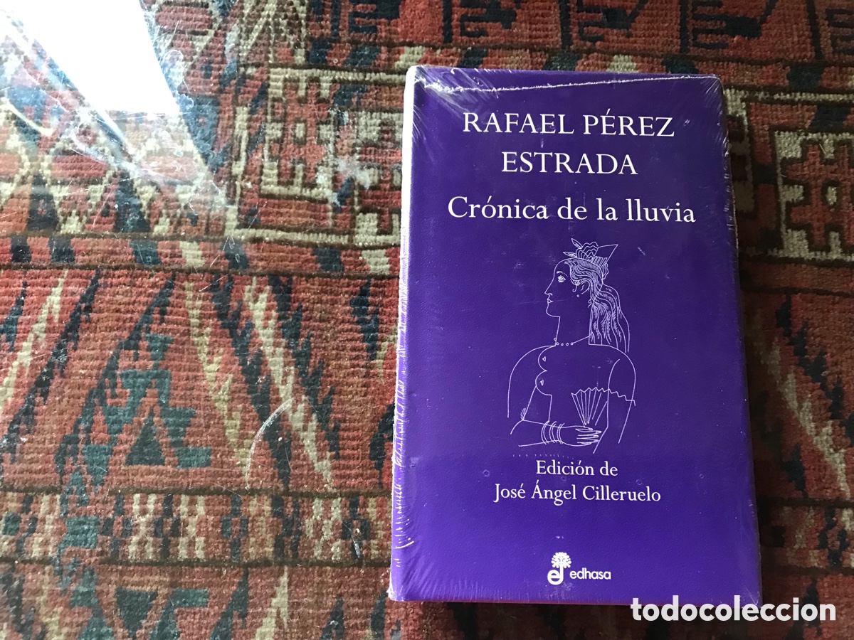 Libros de segunda mano: Cr&oacute;nica de la lluvia. Rafael P&eacute;rez Estrada. Edhasa n&ordm; 31 - Foto 1