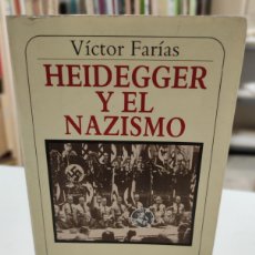 Libros de segunda mano: HEIDEGGER Y EL NAZISMO - VICTOR FARIAS