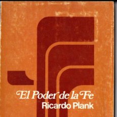 Libros de segunda mano: RICARDO PLANK : EL PODER DE LA FE (KIER, 1981)