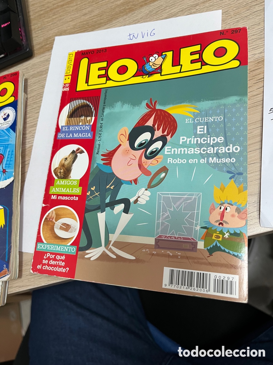 Libros de segunda mano: Leo leo 297 bayard - comics - cuentos - Foto 1