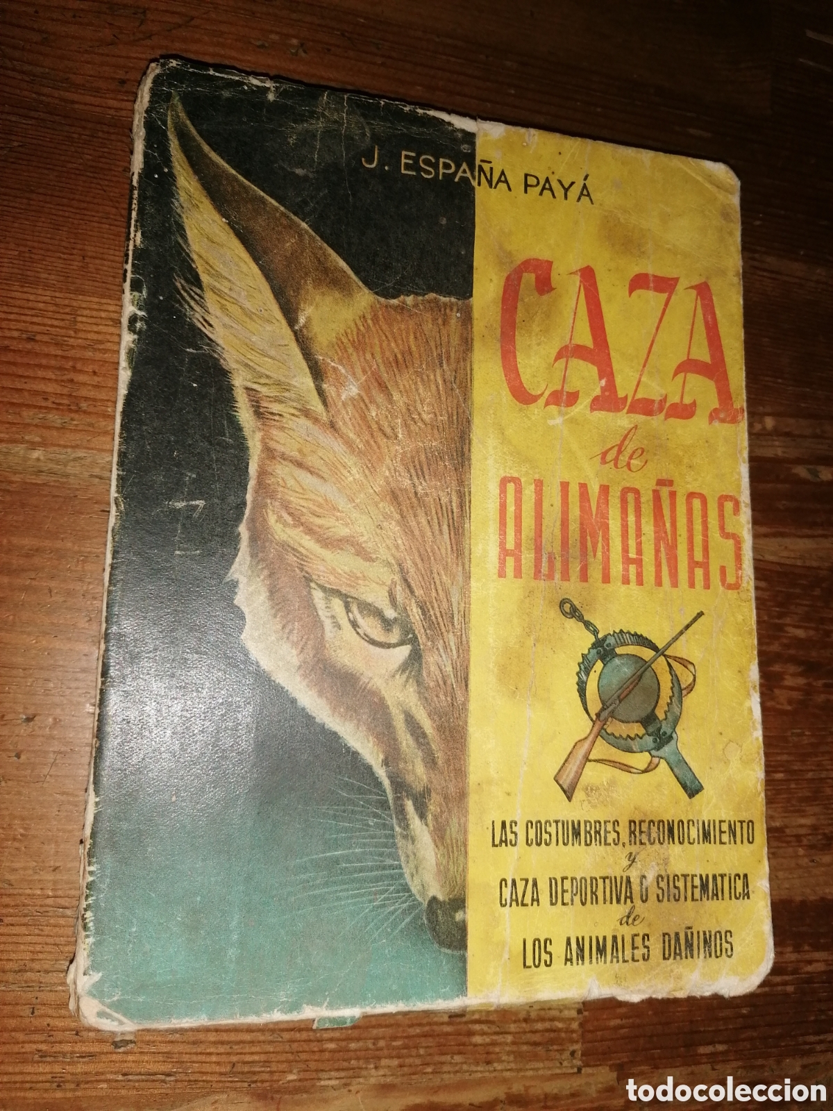 Libros de segunda mano: CAZA DE ALIMA&Ntilde;AS - Joaqu&iacute;n Espa&ntilde;a Pay&aacute; - Foto 1