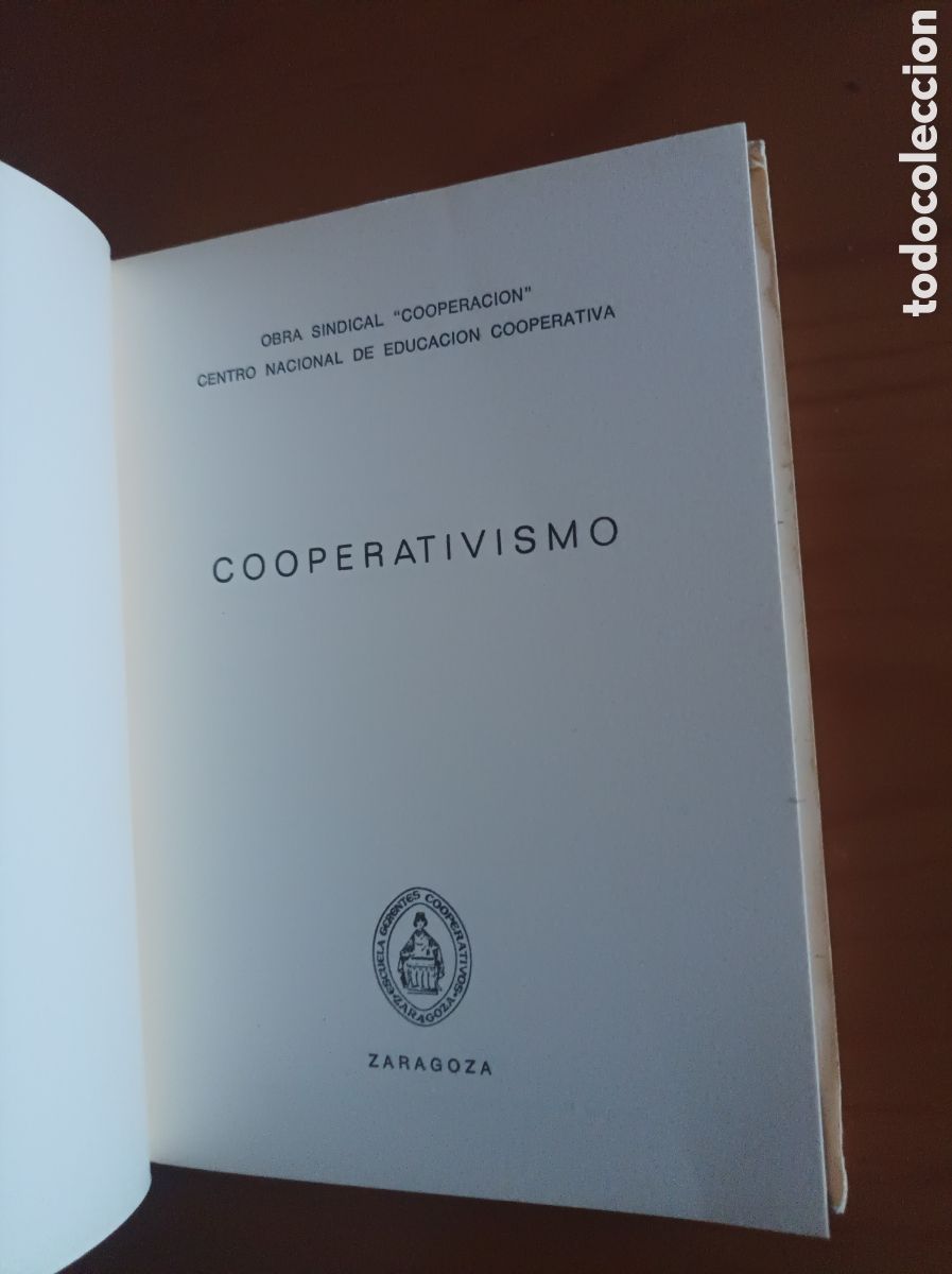 Libros de segunda mano: Cooperativismo / Joaqu&iacute;n MATEO y Alberto Palacio - Foto 3