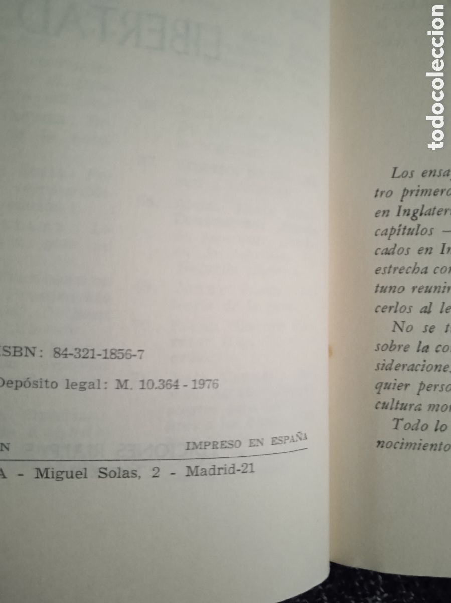 Libros de segunda mano: CONCIENCIA Y LIBERTAD. / CORMAC BURKE. - Foto 2