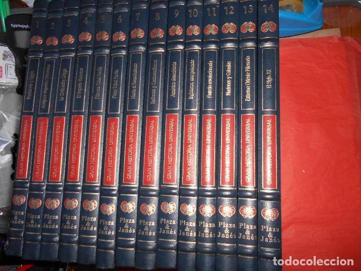 Libros de segunda mano: GRAN HISTORIA UNIVERSAL PLAZA & JANES COMPLETA EN COMICS - Foto 1