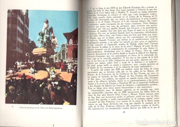 Libros de segunda mano: ALMELA Y VIVES : LAS FALLAS (ARGOS, 1949) - Foto 3