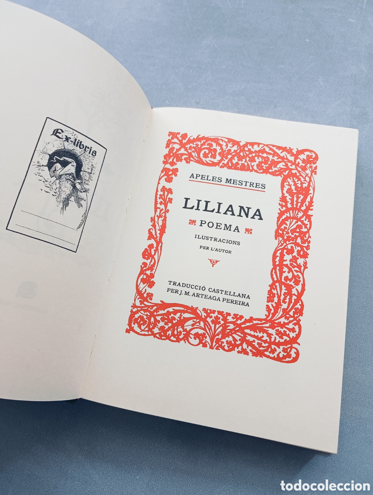 Libros de segunda mano: Liliana. Apeles Mestres. Facs&iacute;mil. - Foto 6