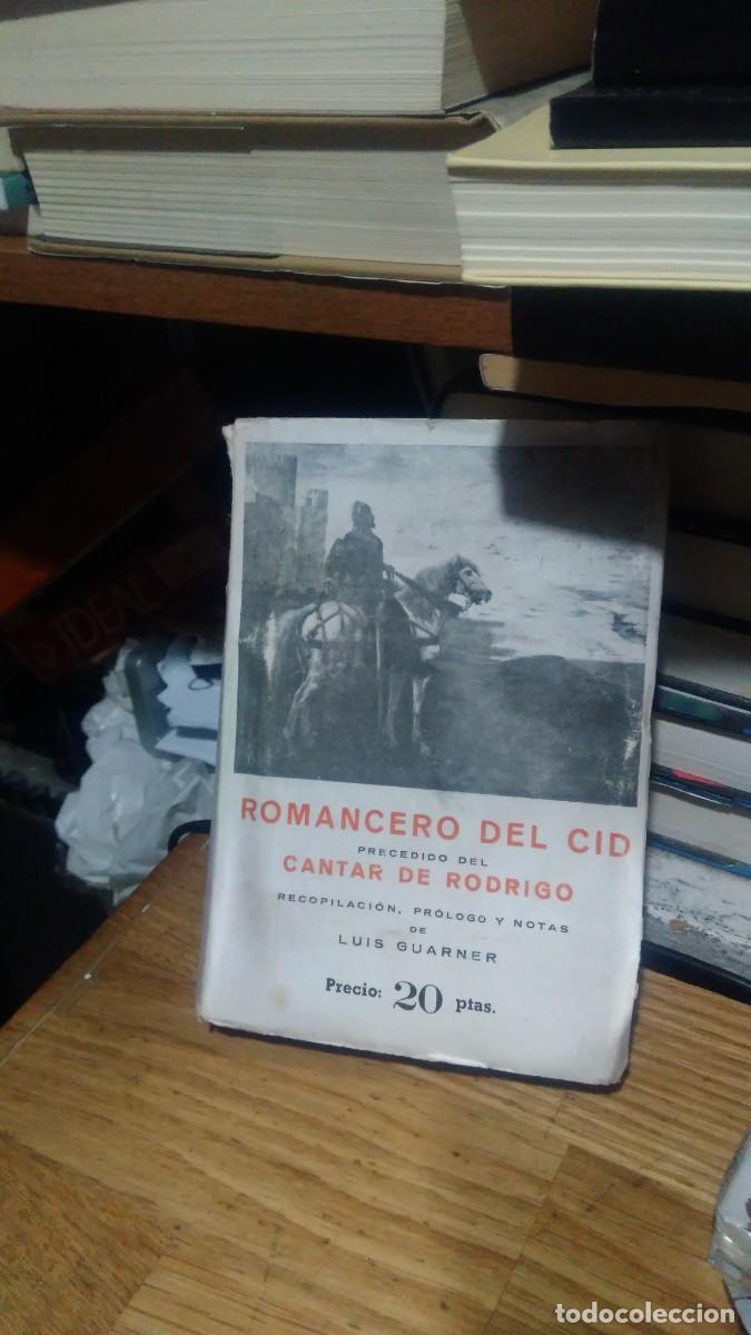 Libros de segunda mano: ROMANCERO DEL CID, CANTAR DE RODRIGO, BIBLIOTECA DE BOLSILLO - Foto 1