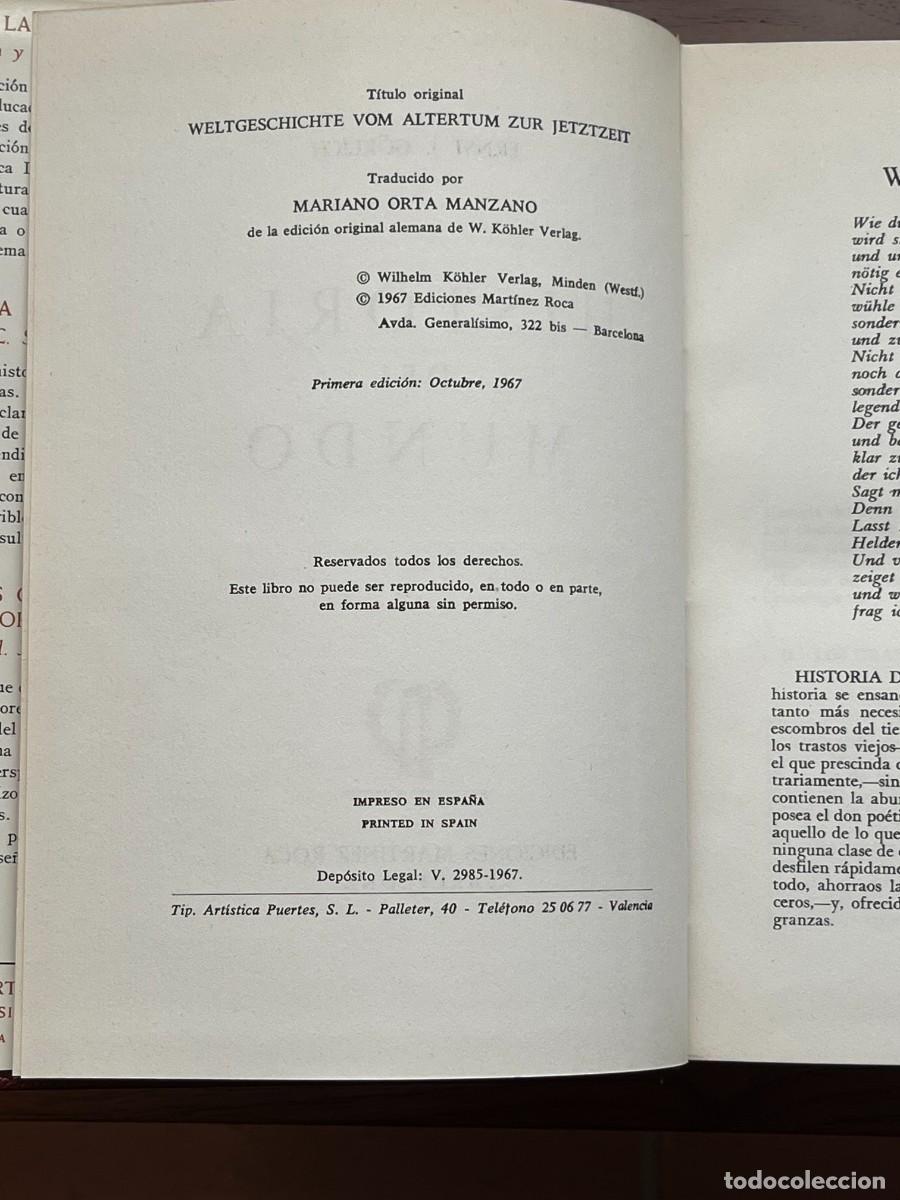 Libros de segunda mano: HISTORIA DEL MUNDO DE ERNST. J. G&Ouml;RLICH - Foto 5