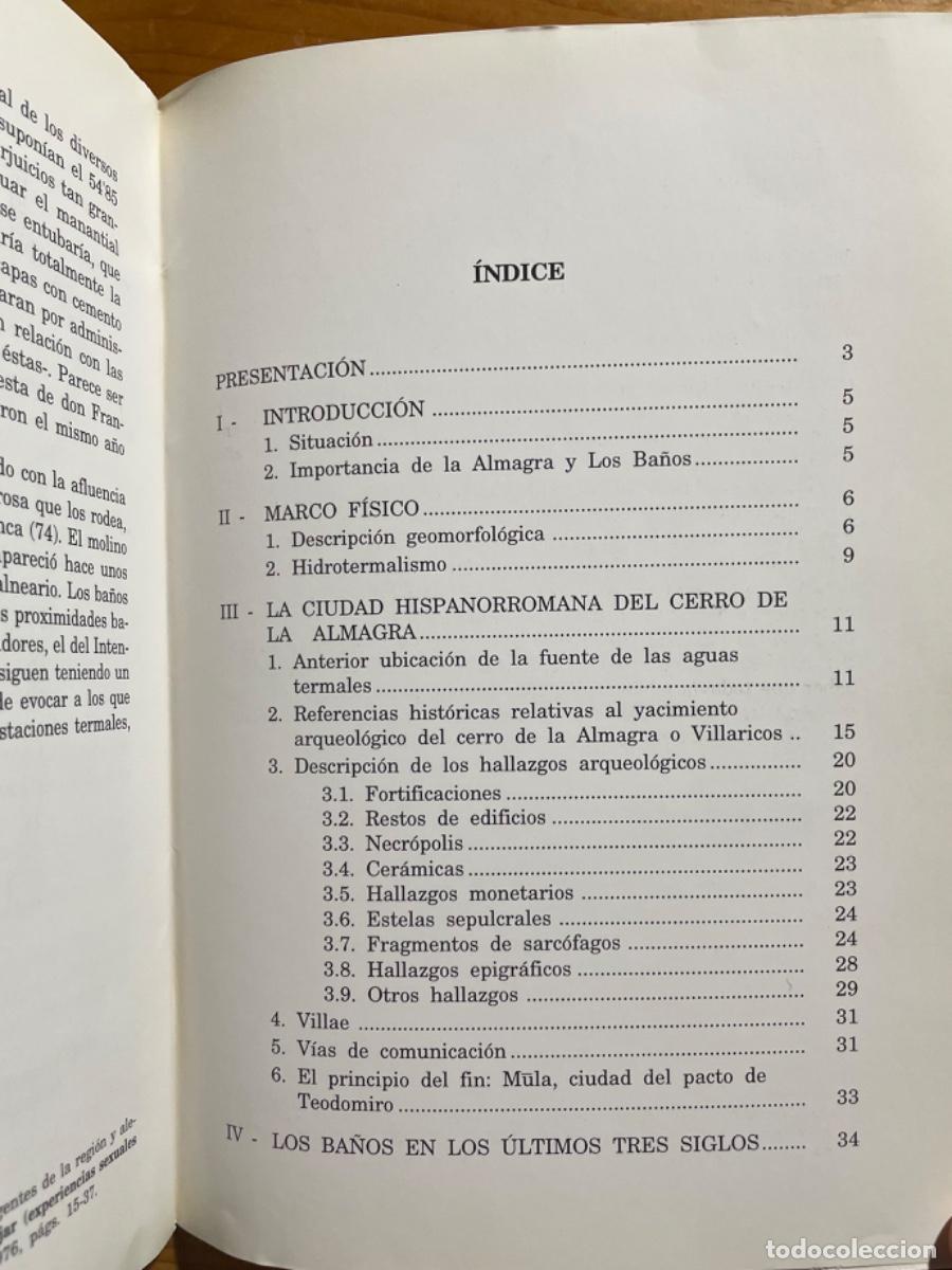 Libros de segunda mano: MULA- BA&Ntilde;OS- APROXIMACION HISTORIA- 1996 - Foto 2