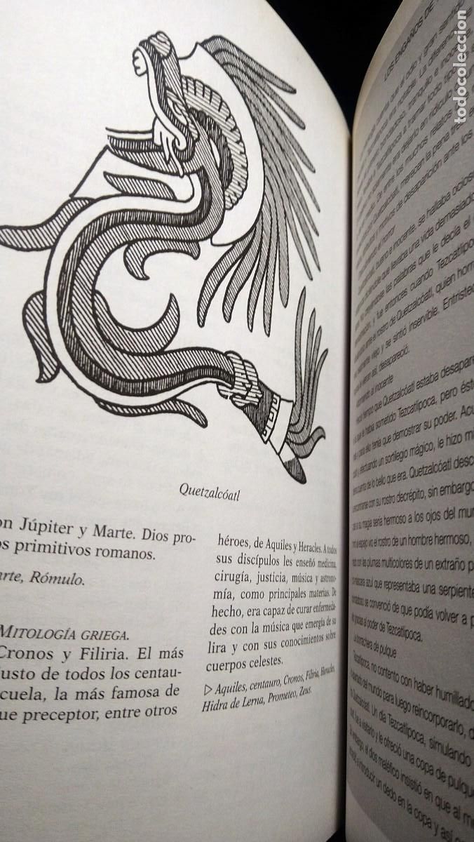 Libros de segunda mano: DICCIONARIO DE MITOLOG&Iacute;A - ILUSTRADO - Foto 4