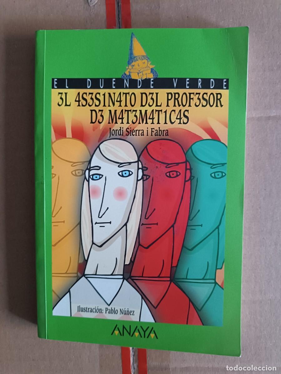 Libros de segunda mano: EL ASESINATO DEL PROFESOR DE MATEMATICAS ANAYA - Foto 1
