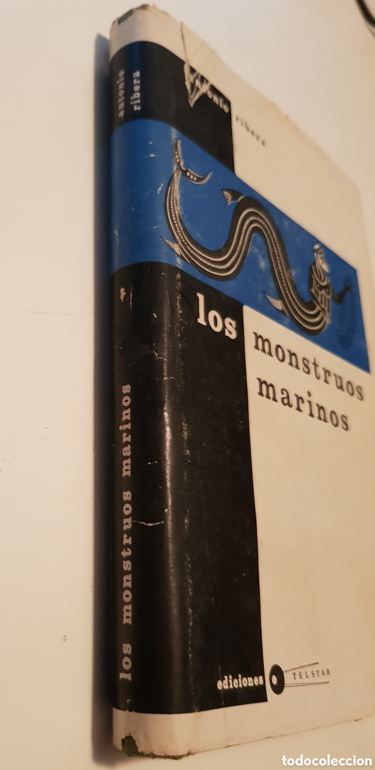 Libros de segunda mano: Los monstruos marinos. Antonio Rivera, ediciones Telstar, 1967. - Foto 2