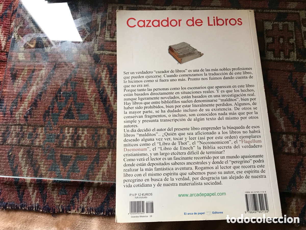 Libros de segunda mano: Cazador de libros. Neyland Bayon. El arca de papel - Foto 3