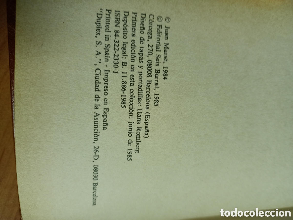 Libros de segunda mano: Ronda del Guinardo - Juan Marse - Foto 3