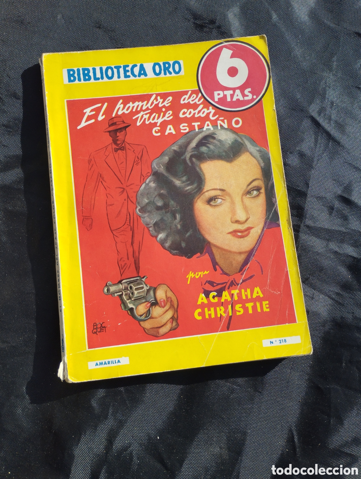 Libros de segunda mano: Agatha Christie. Biblioteca Oro. Cinco libros. - Foto 3