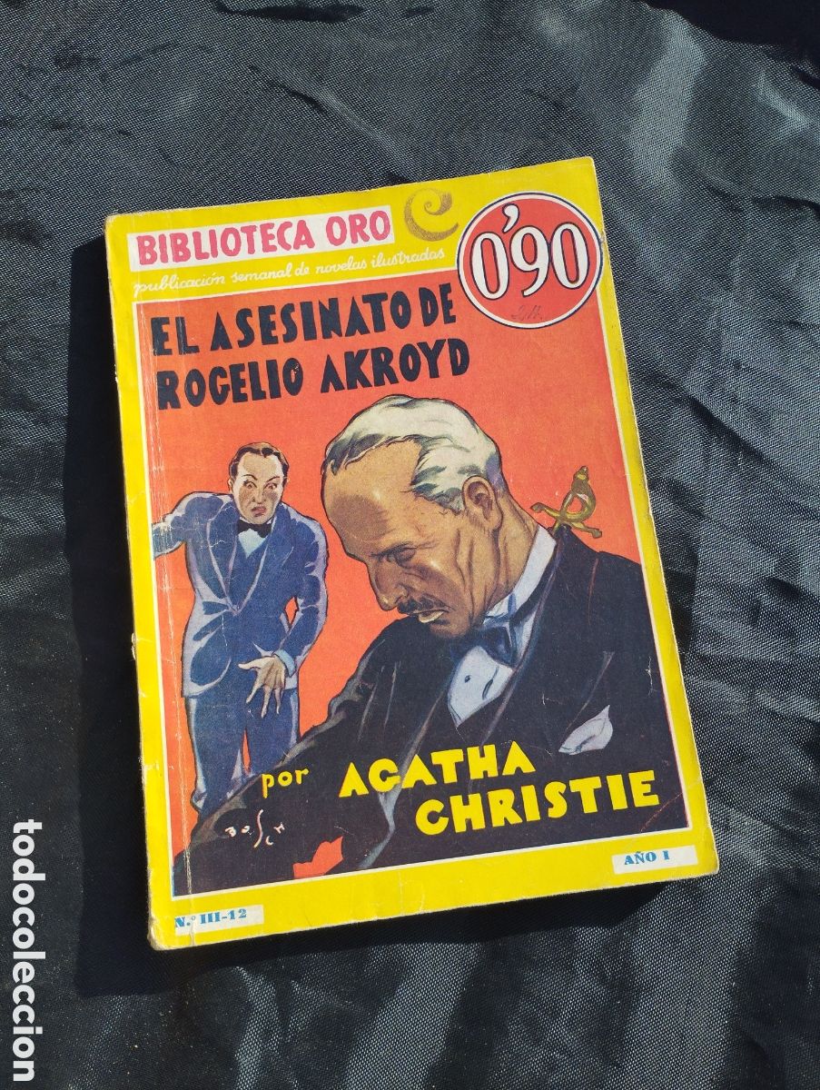 Libros de segunda mano: Agatha Christie. Biblioteca Oro. Cinco libros. - Foto 4