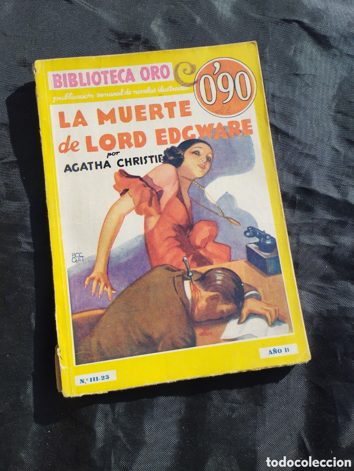 Libros de segunda mano: Agatha Christie. Biblioteca Oro. Cinco libros. - Foto 5