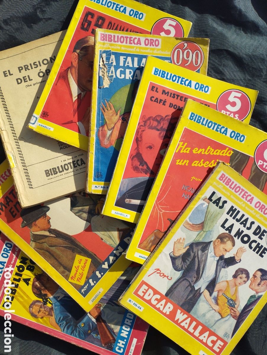 Libros de segunda mano: Biblioteca Oro. 7 libros. - Foto 1