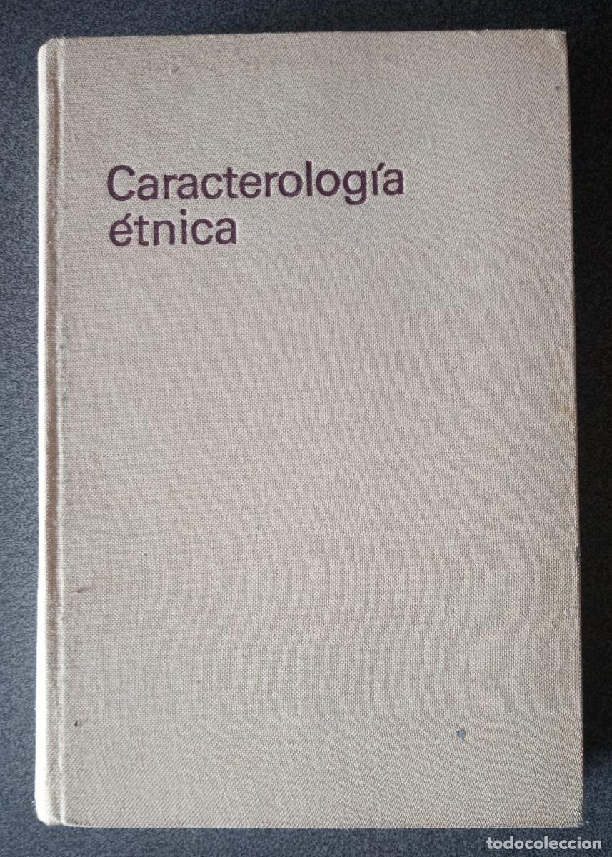 Libros de segunda mano: Caracterolog&iacute;a &Eacute;tnica Paul Gri&eacute;ger - Foto 1