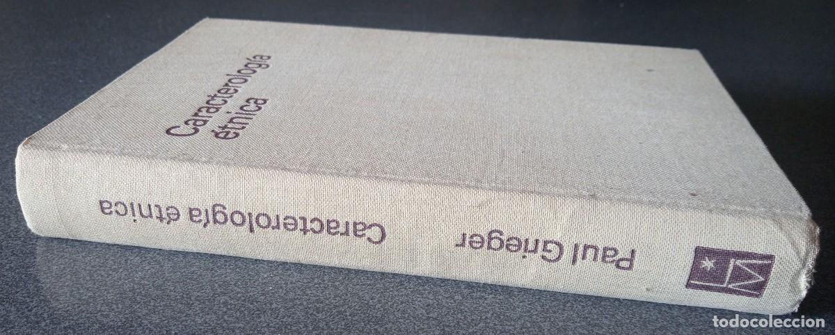 Libros de segunda mano: Caracterolog&iacute;a &Eacute;tnica Paul Gri&eacute;ger - Foto 2