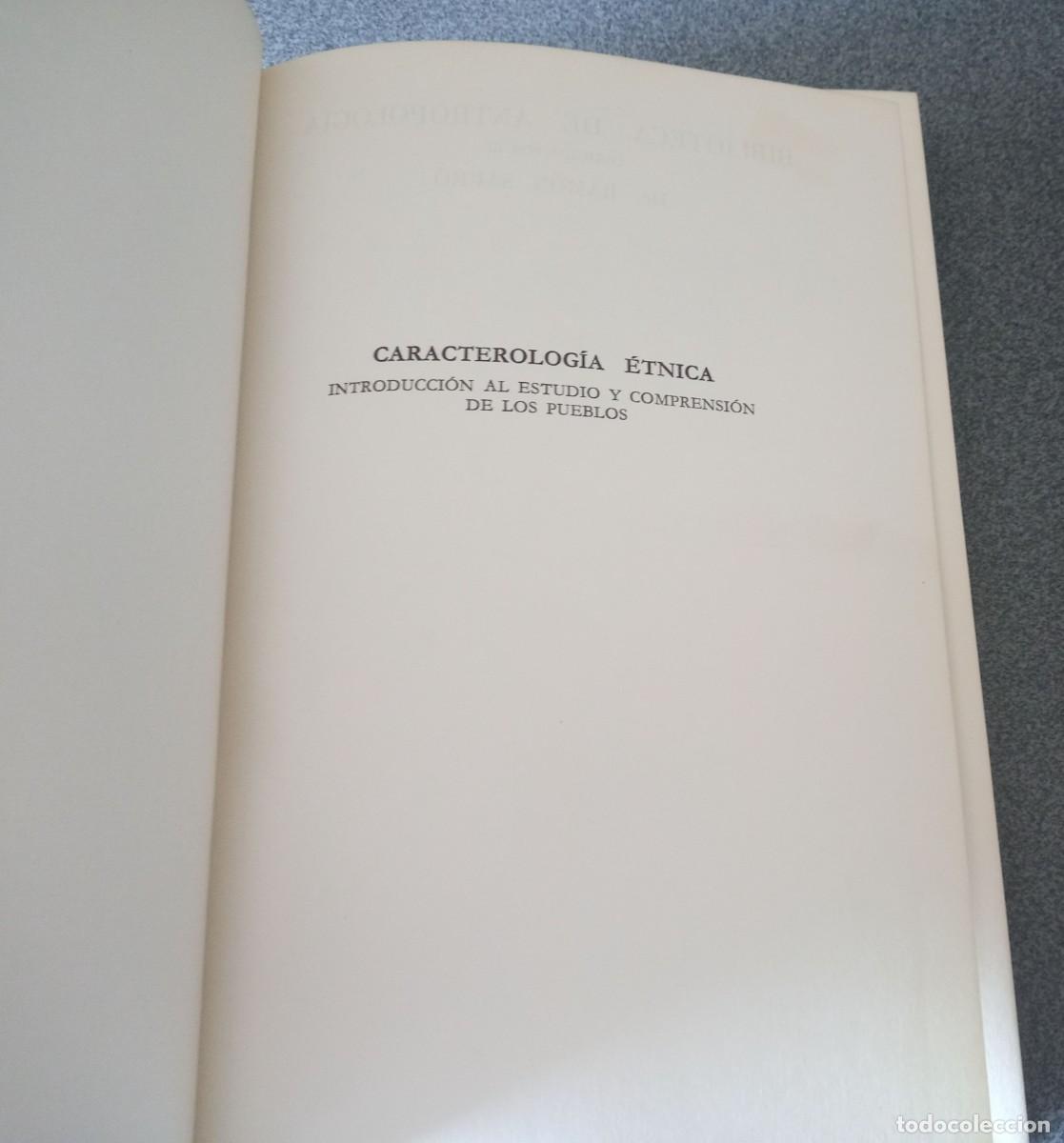 Libros de segunda mano: Caracterolog&iacute;a &Eacute;tnica Paul Gri&eacute;ger - Foto 3